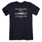 Back To The Future Other Ride Men's Ultra-Soft 30/1 Cotton Slim Short-Sleeve T-Shirt